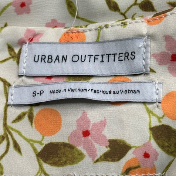 URBAN OUTFITTERS Floral Midi Skirt with High Slit Size SP - Picture 5 of 14